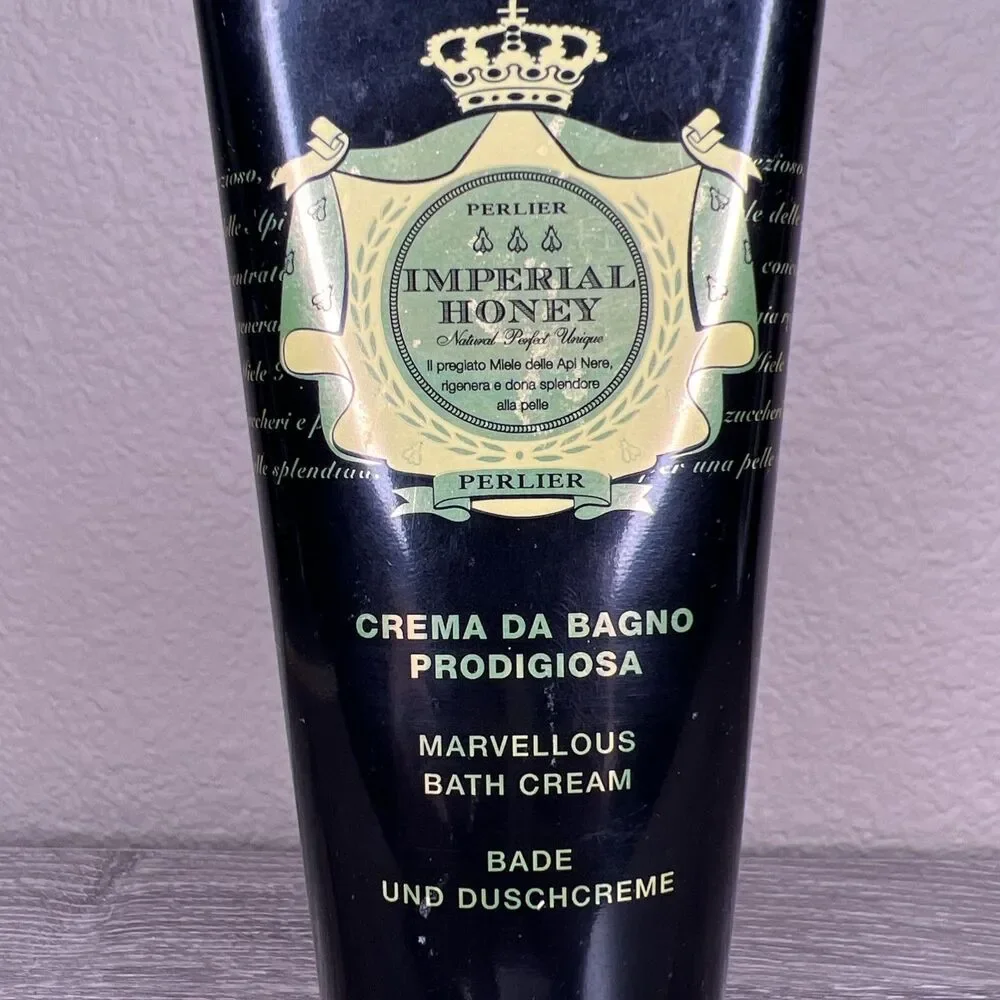Perlier Imperial Honey Marvellous Bath Cream 8.4 OZ. New Sealed